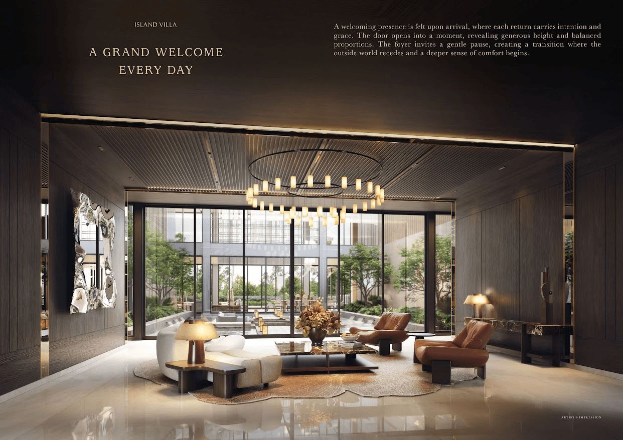 grand arrival area island villa